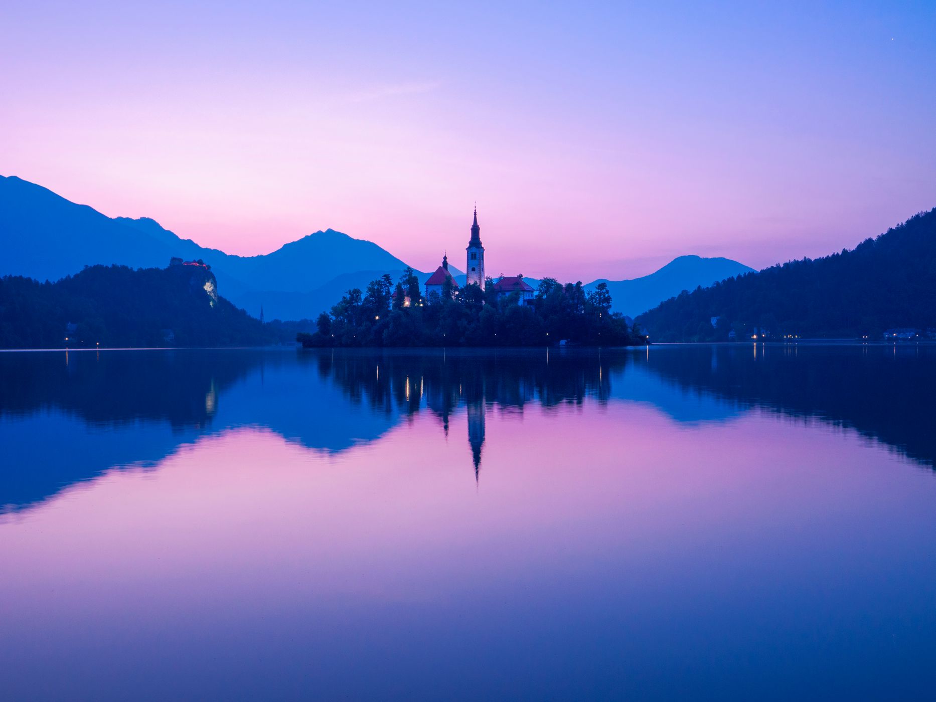 Lake Bled, Julian Alps, Slovenia