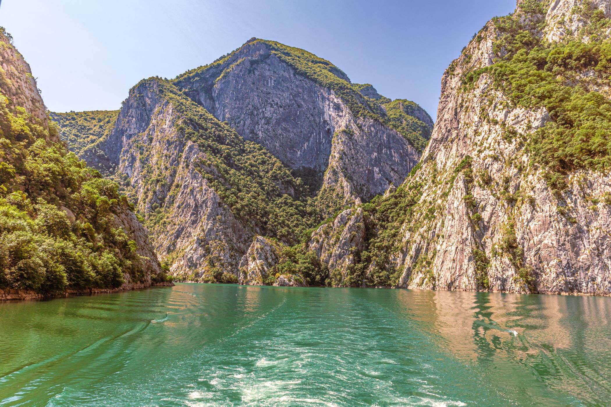 Lake Koman, Albania
