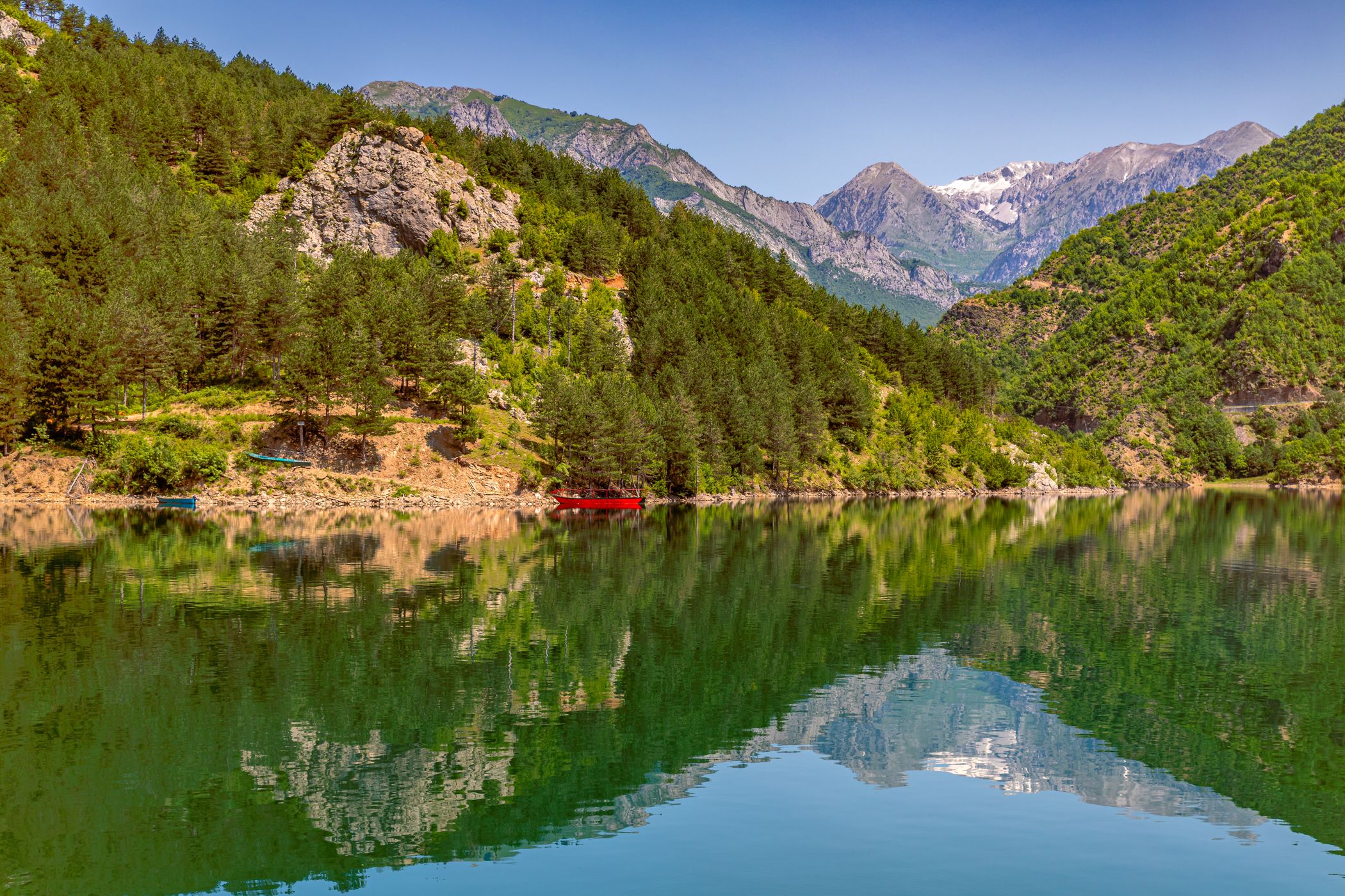 Lake Koman, Albania