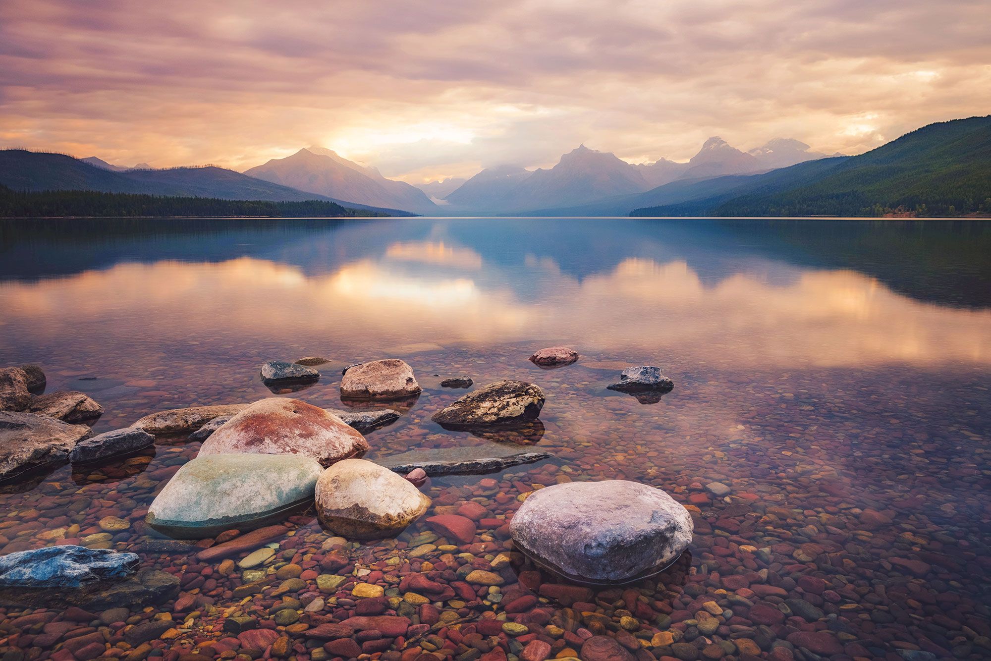 Lake MacDonald Pier, USA