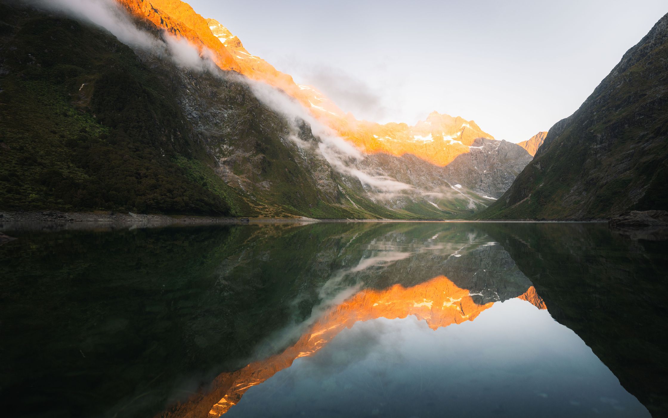 Lake Marian, Fiordland National Park, New Zealand