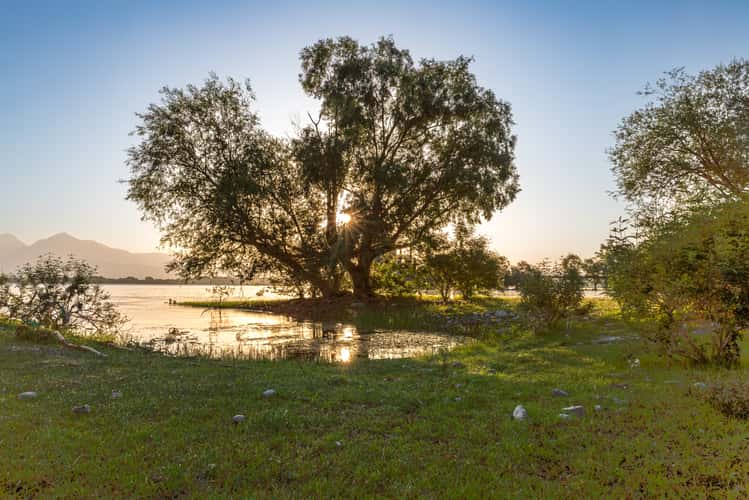 Lake Skutari in Albania