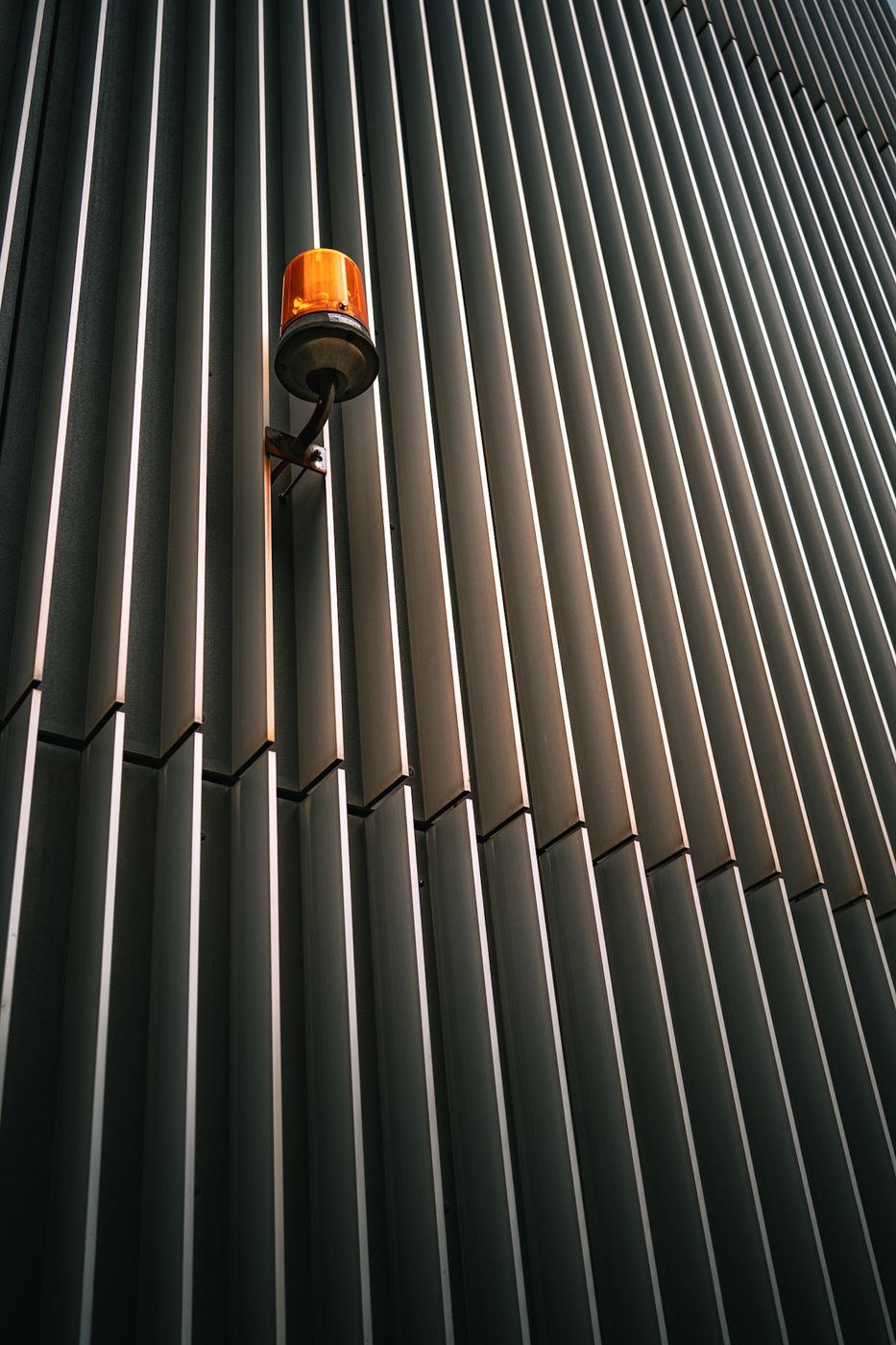 Lamp at Garden Tower, Frankfurt am Main, Germany