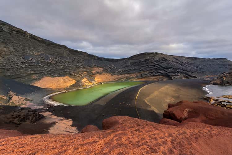 Lanzarote - Lago Verde