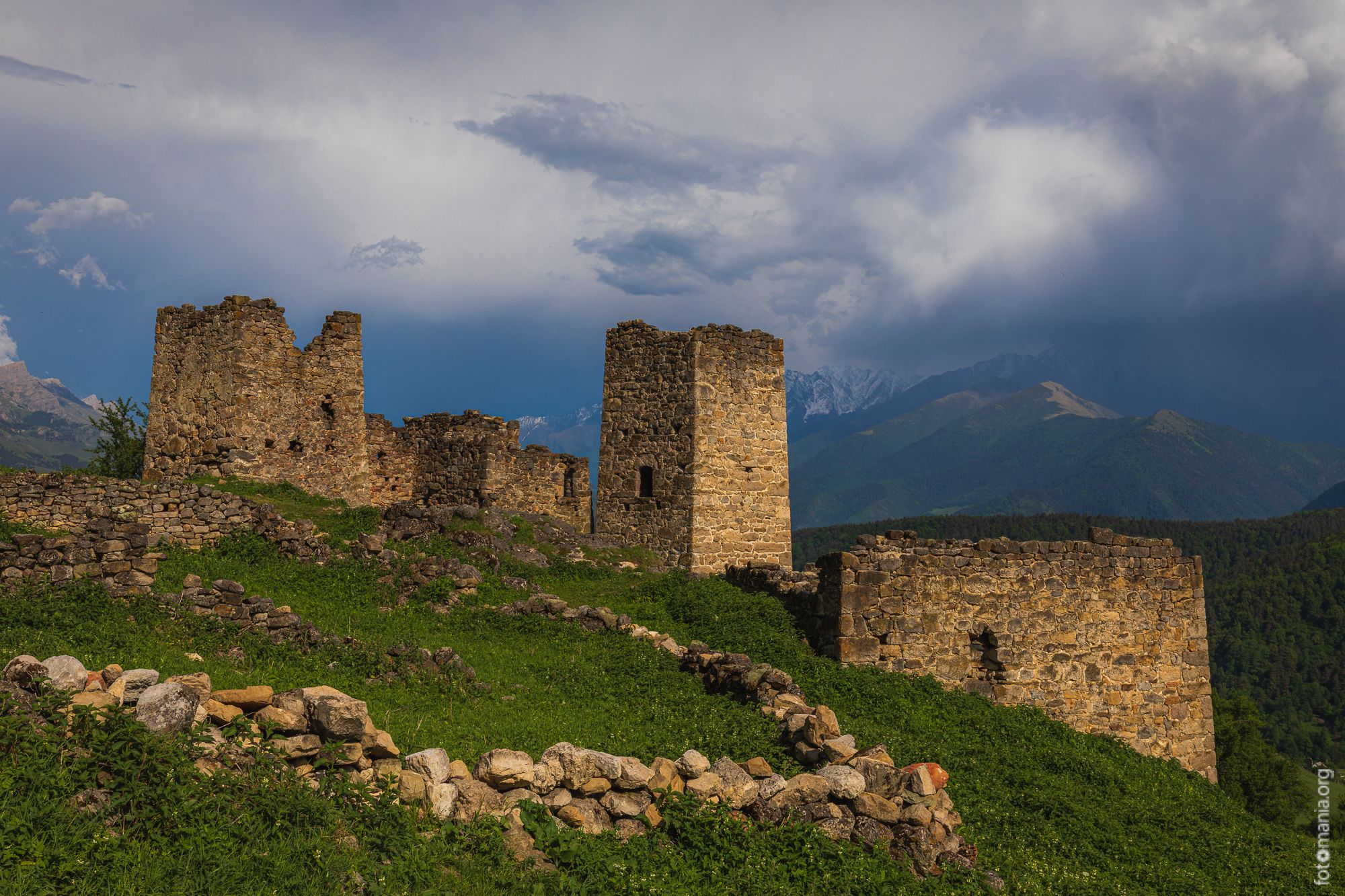 Leimi village ruins, Ingushetia, Russian Federation