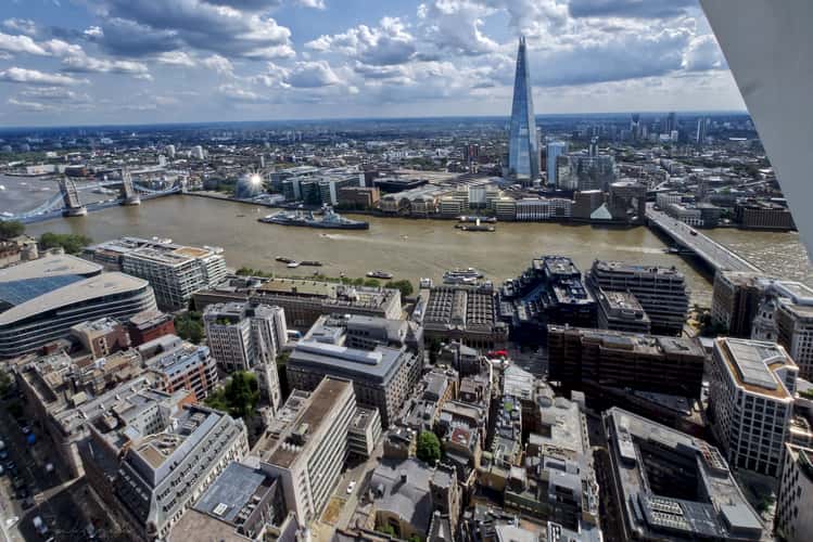 London view from Sky Garden, London