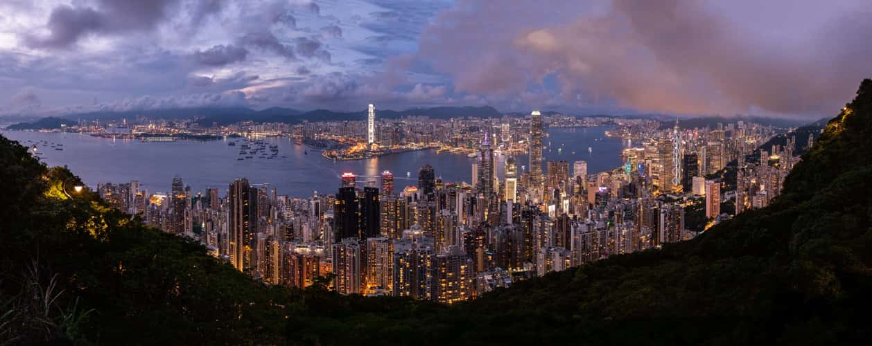 Lugard Rd. Lookout Hongkong