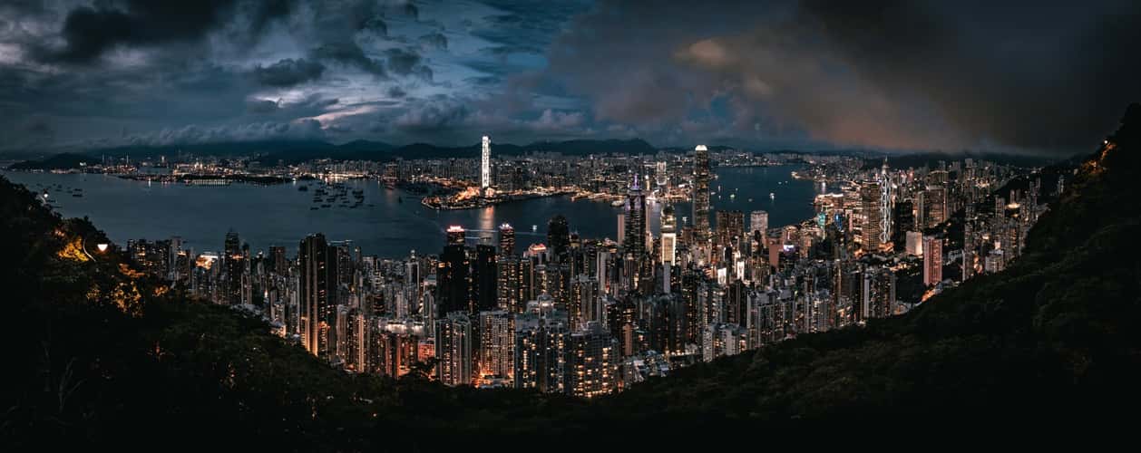 Lugard Rd. Lookout Hongkong