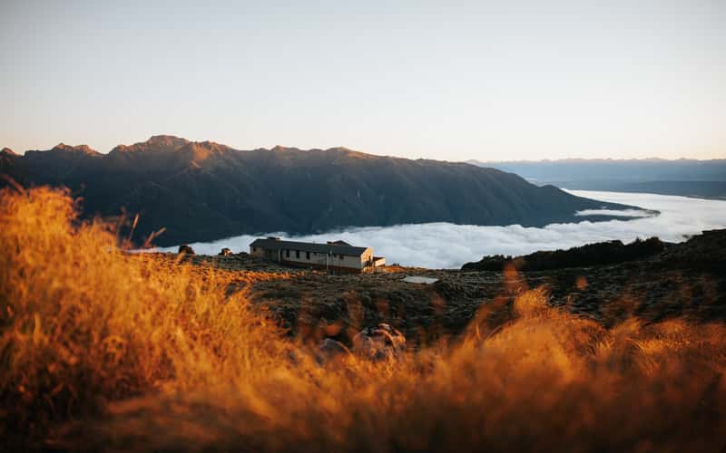 Luxmore Hut at Kepler Track, Fiordland National Park