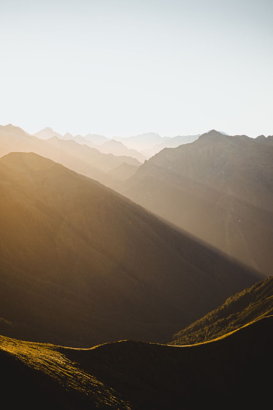 Luxmore Summit at Kepler Track, Fiordland National Park, New Zealand