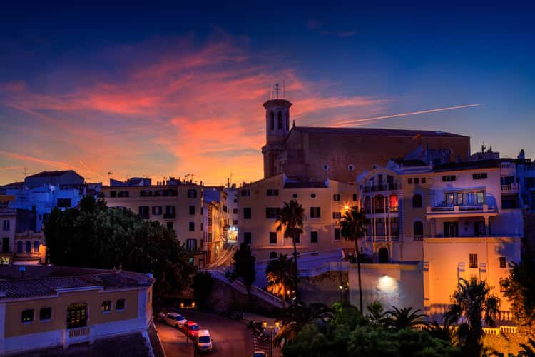 Mahon at Sunset