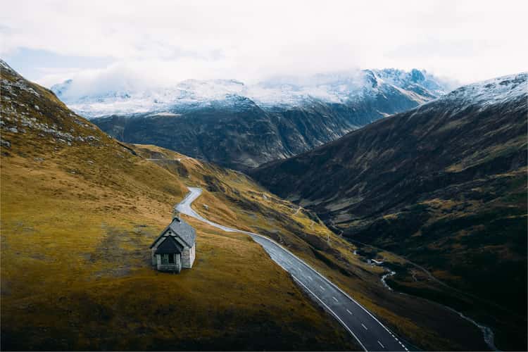 Maria Hilf Chapel (Drone)