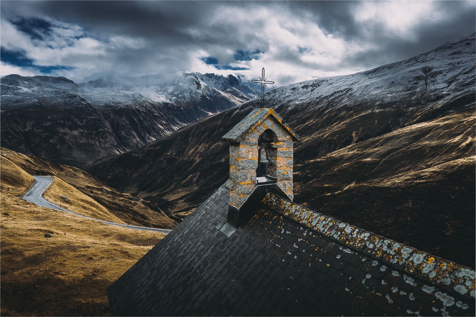 Maria Hilf Chapel (Drone), Switzerland