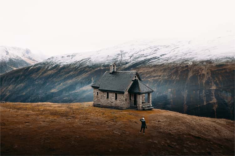 Maria Hilf Chapel (Drone)