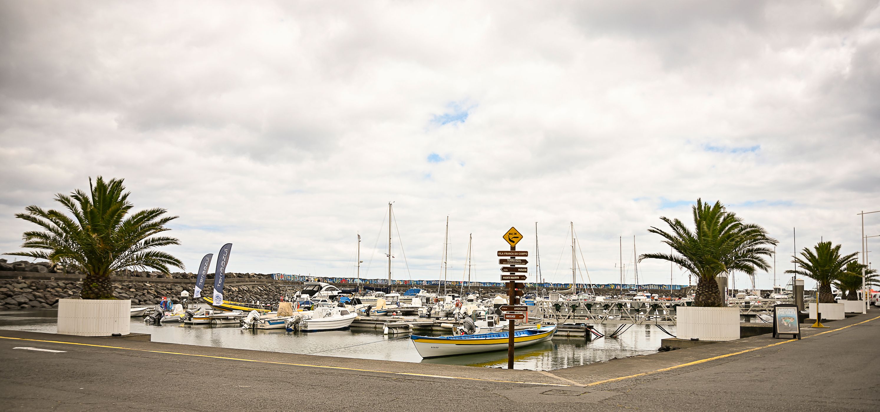 Marina de Vila Franca do Campo, Portugal