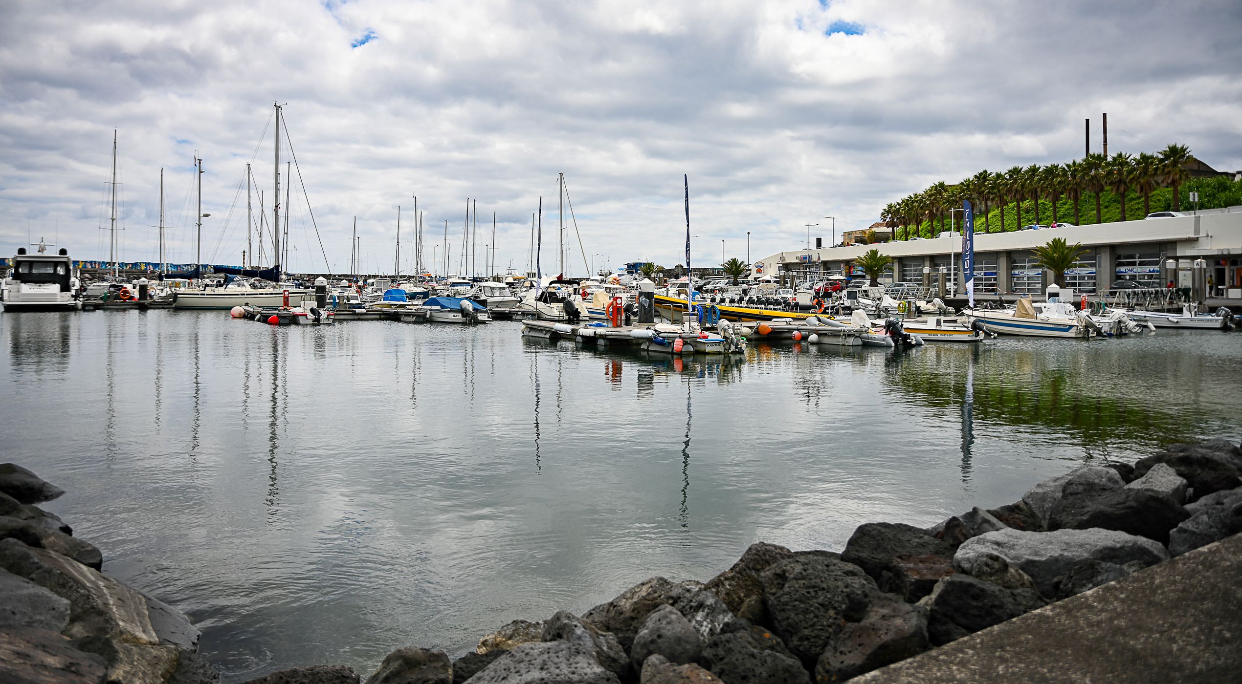 Marina de Vila Franca do Campo, Portugal