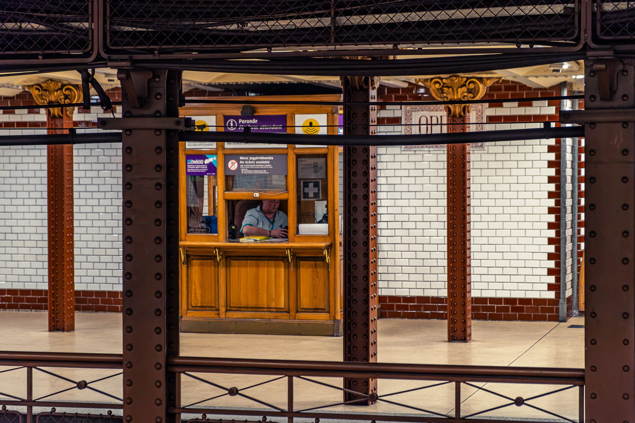Metrostation Opera (Budapest, Linie M1), Hungary