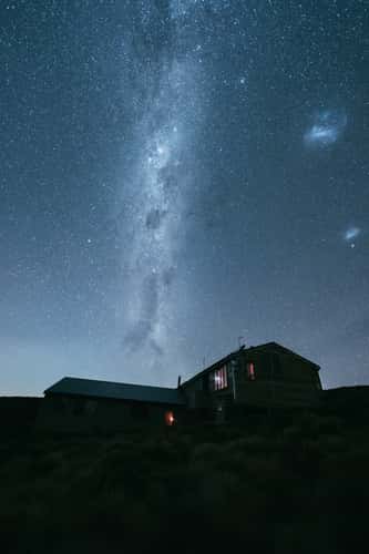 Milky Way Luxmore Hut, Kepler Track, Fiordland National Park