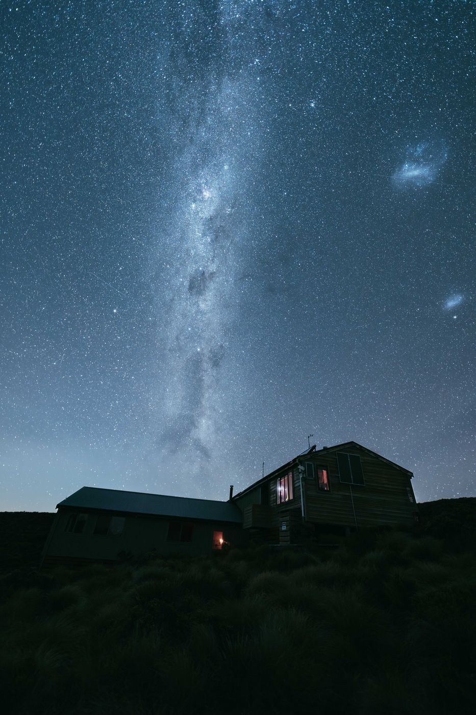 Milky Way Luxmore Hut, Kepler Track, Fiordland National Park, New Zealand