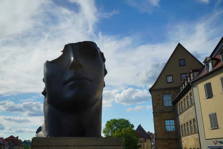 Mitoraj Skulptur in Bamberg