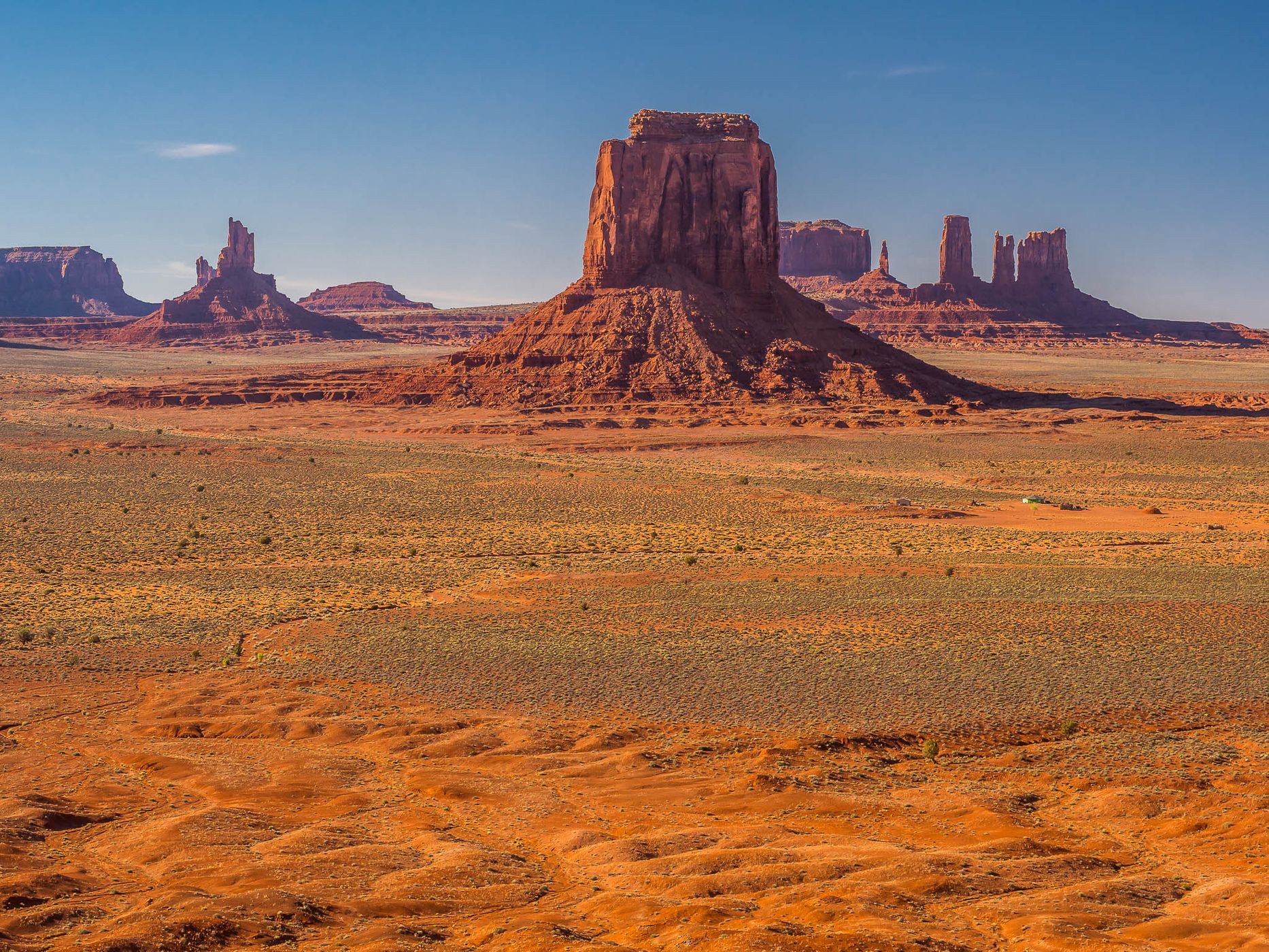 Monument Valley from Artist's Point, Arizona, USA