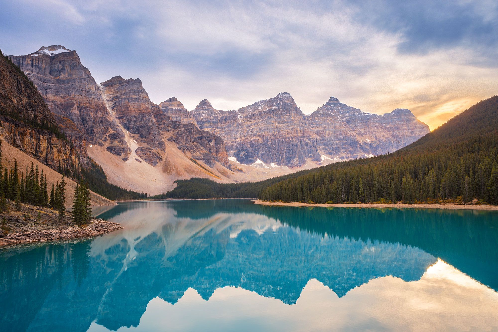 Moraine Lake - Banff National Park, Alberta, Canada