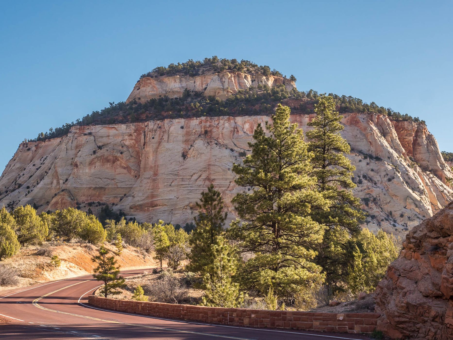 Near Checkerboard Mesa, USA