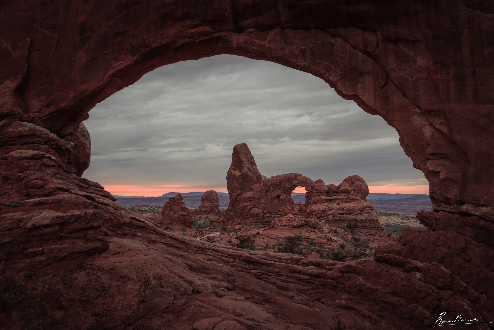 North Window in Arches National Park, USA