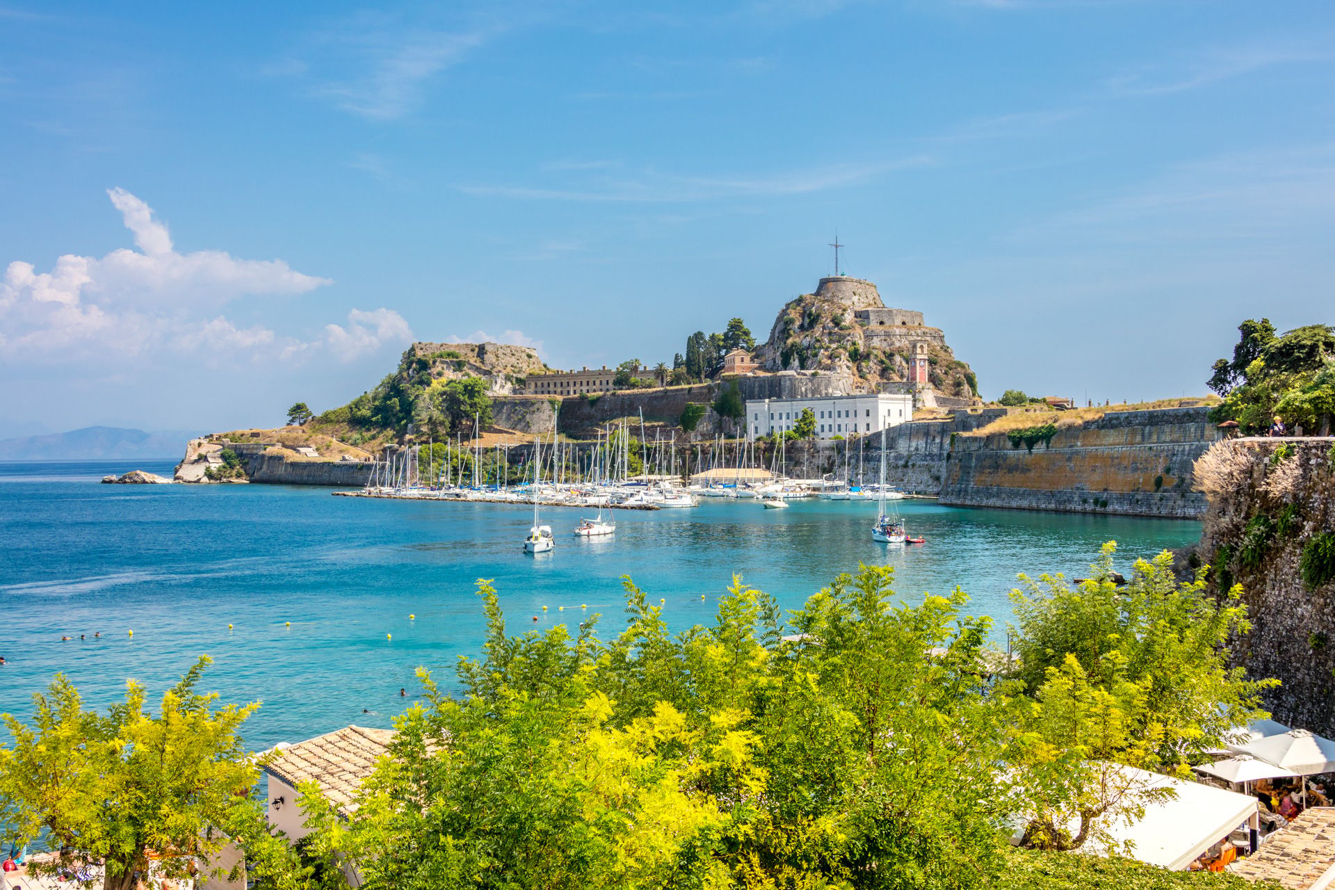 Old Fortress of Corfu, Greece