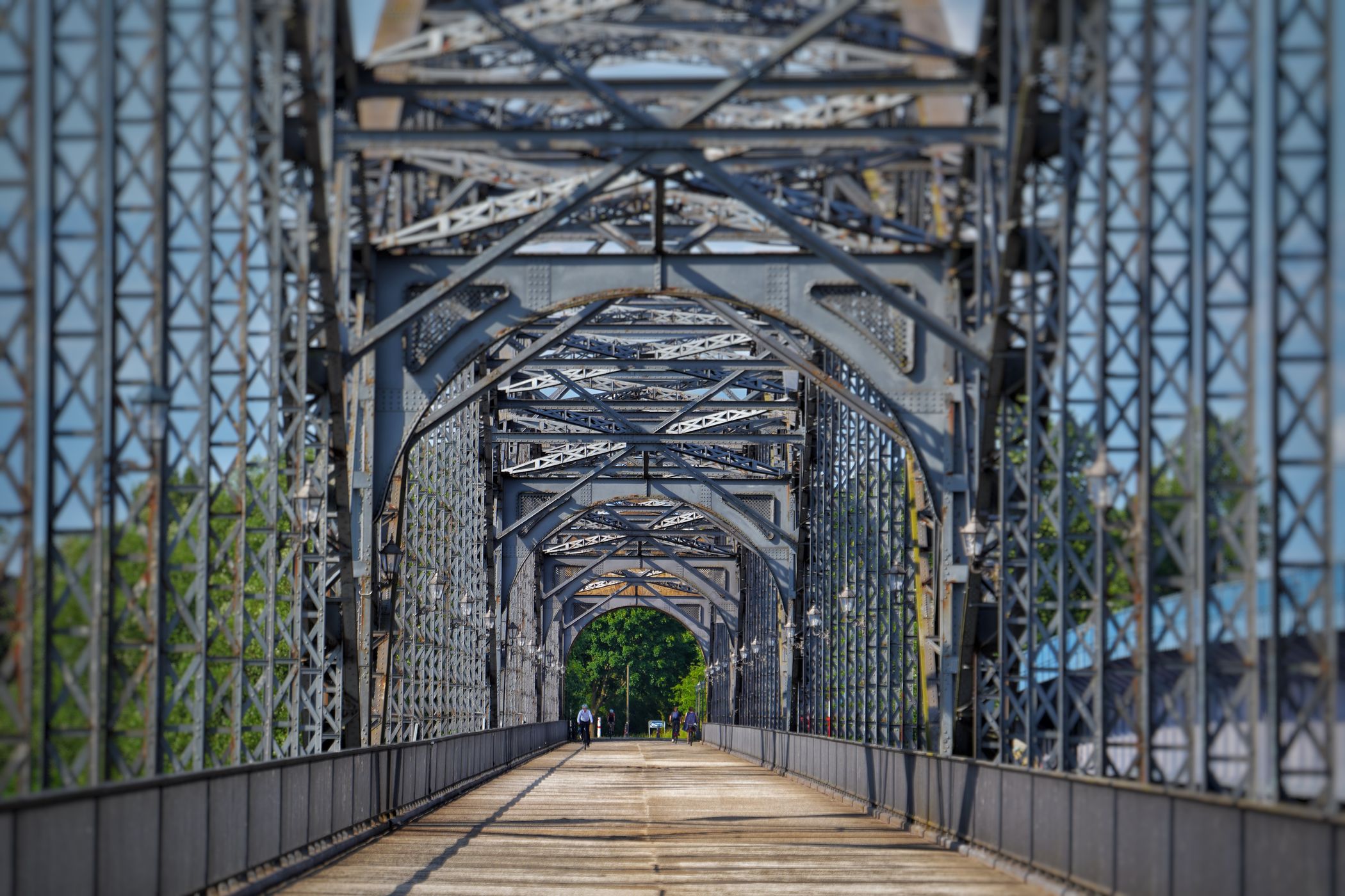 Old Harburger Bridge, Hamburg, Germany