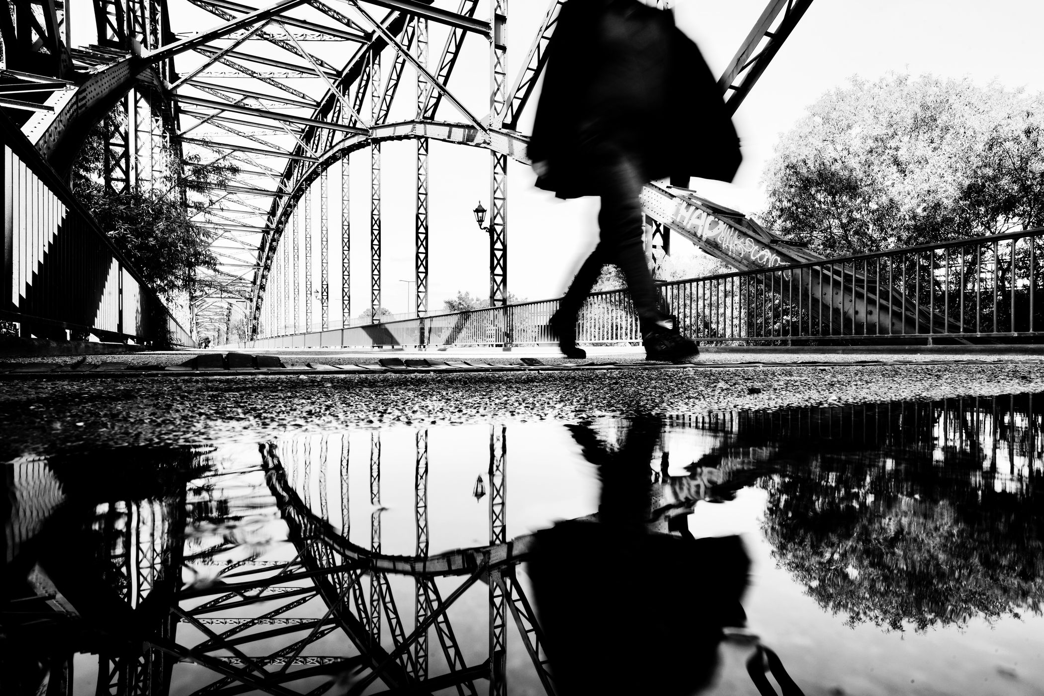 Old Harburger Bridge, Hamburg, Germany