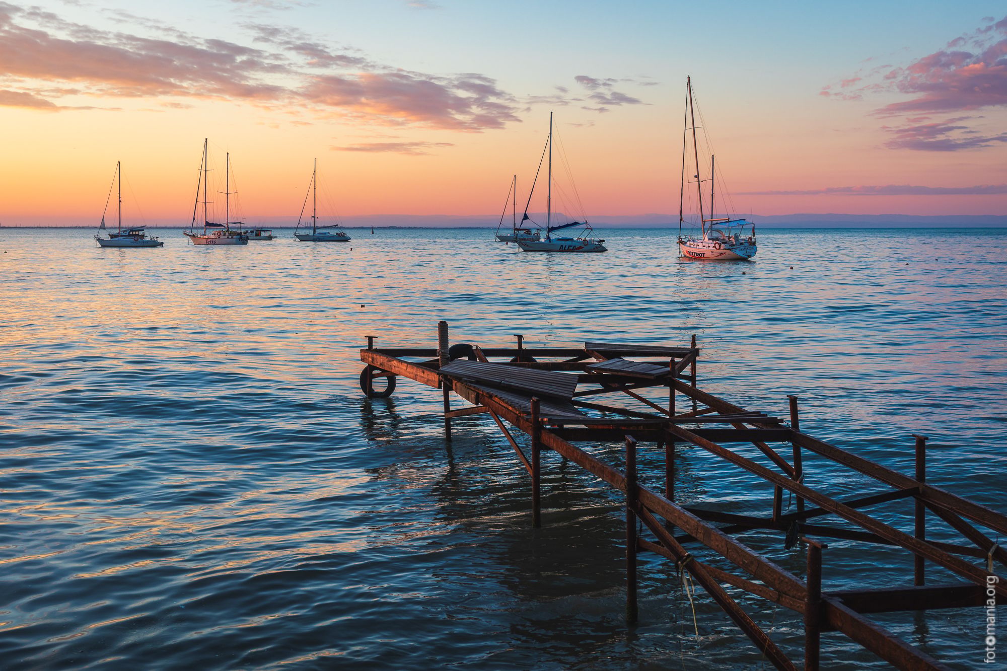 Old pier, Yevpatoria, Russian Federation