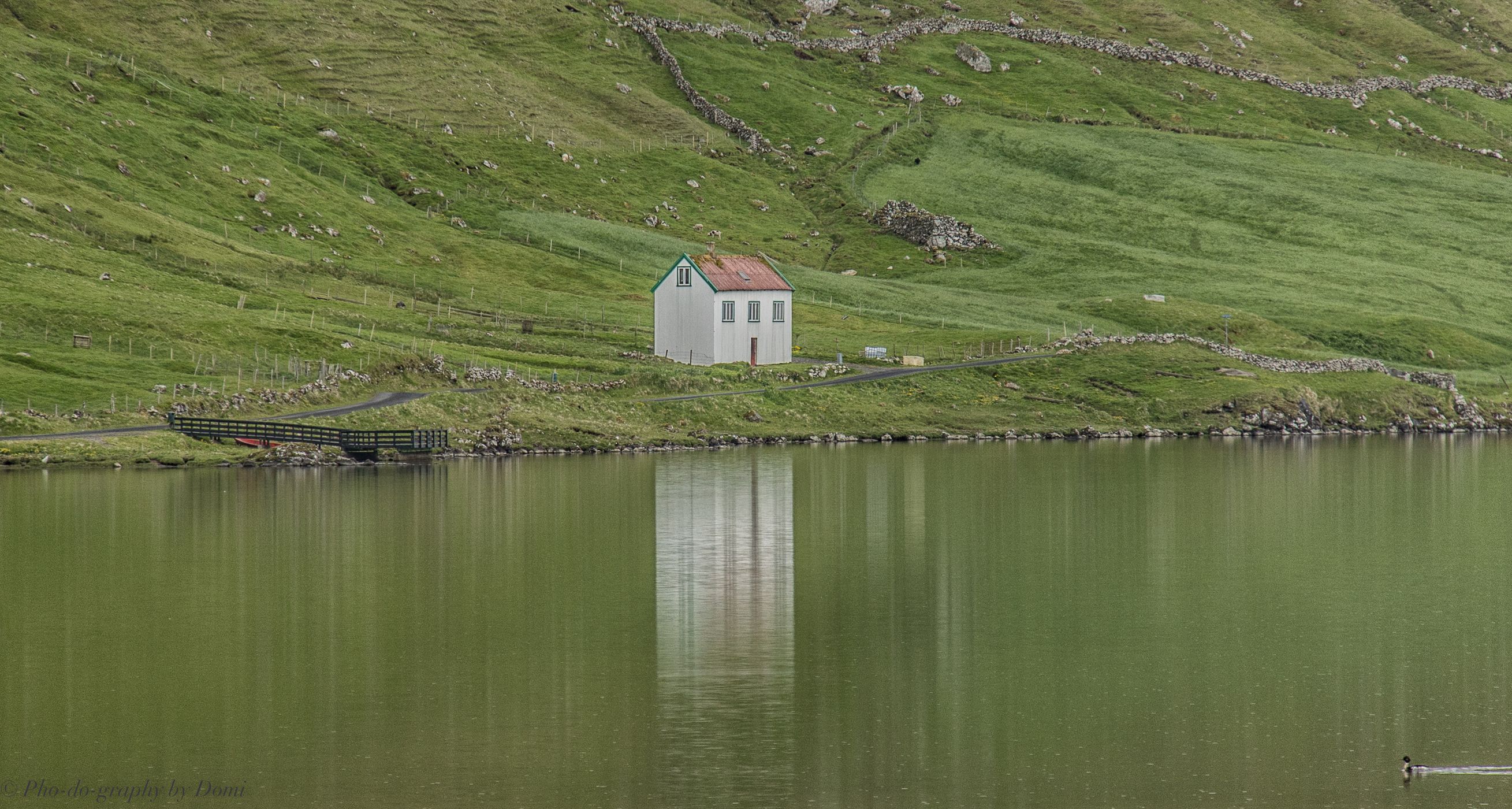 On the road to Sandur, Faroe Islands