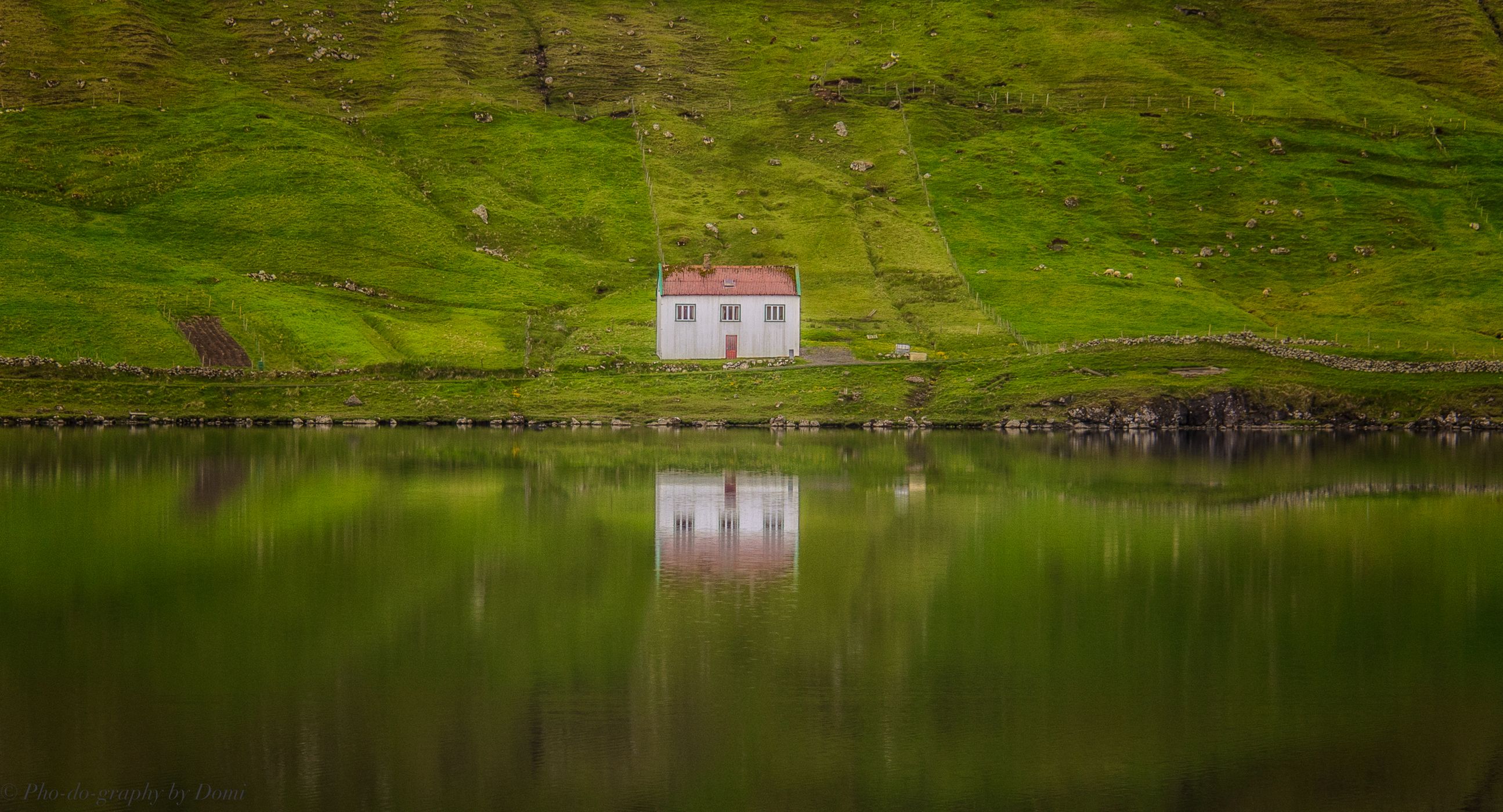On the road to Sandur, Faroe Islands