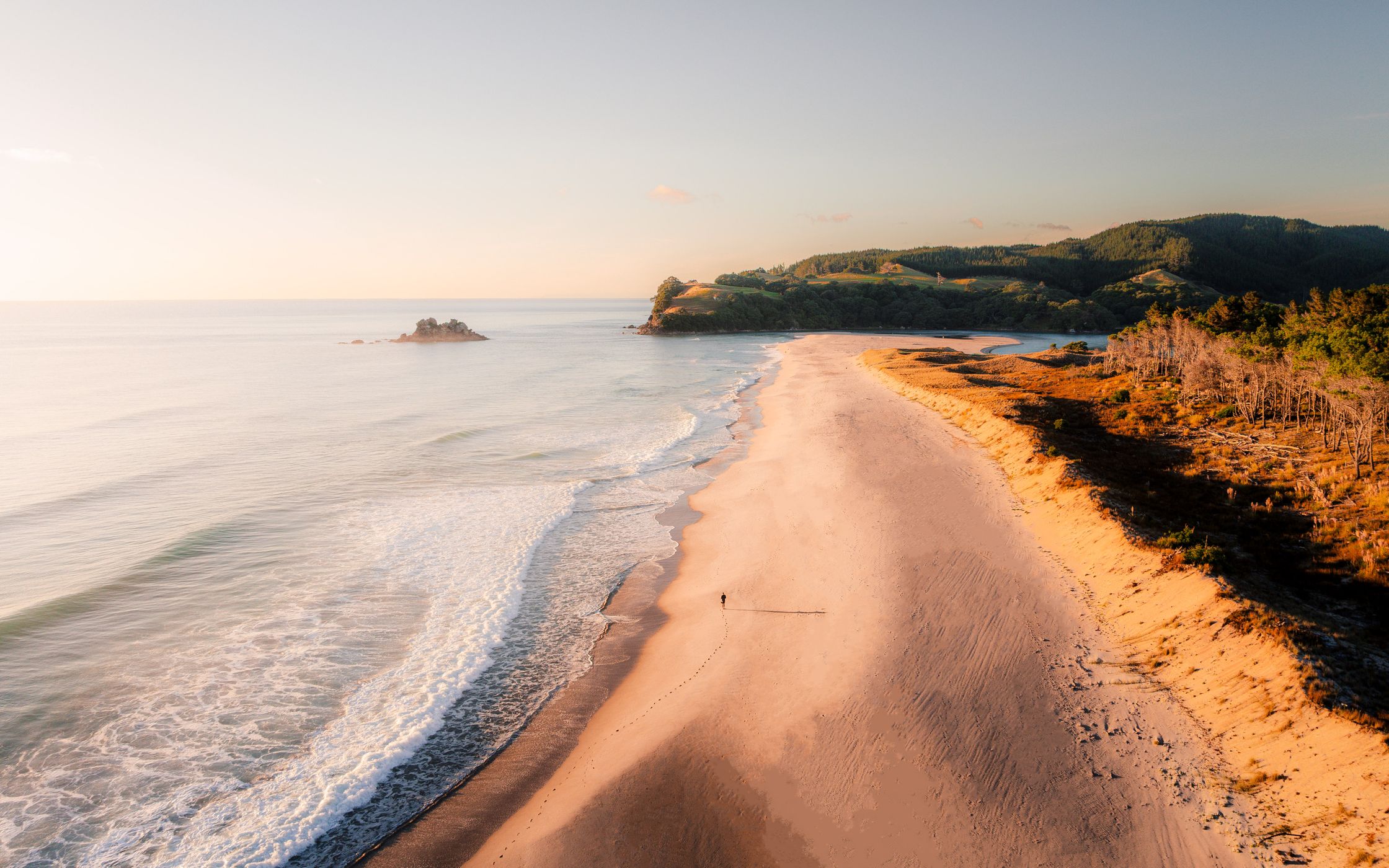 Opoutere Beach Walk, New Zealand