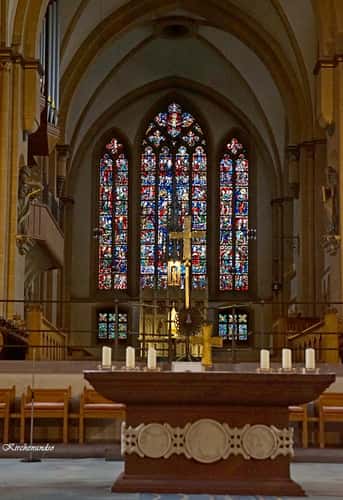 Paderborner Dom interior