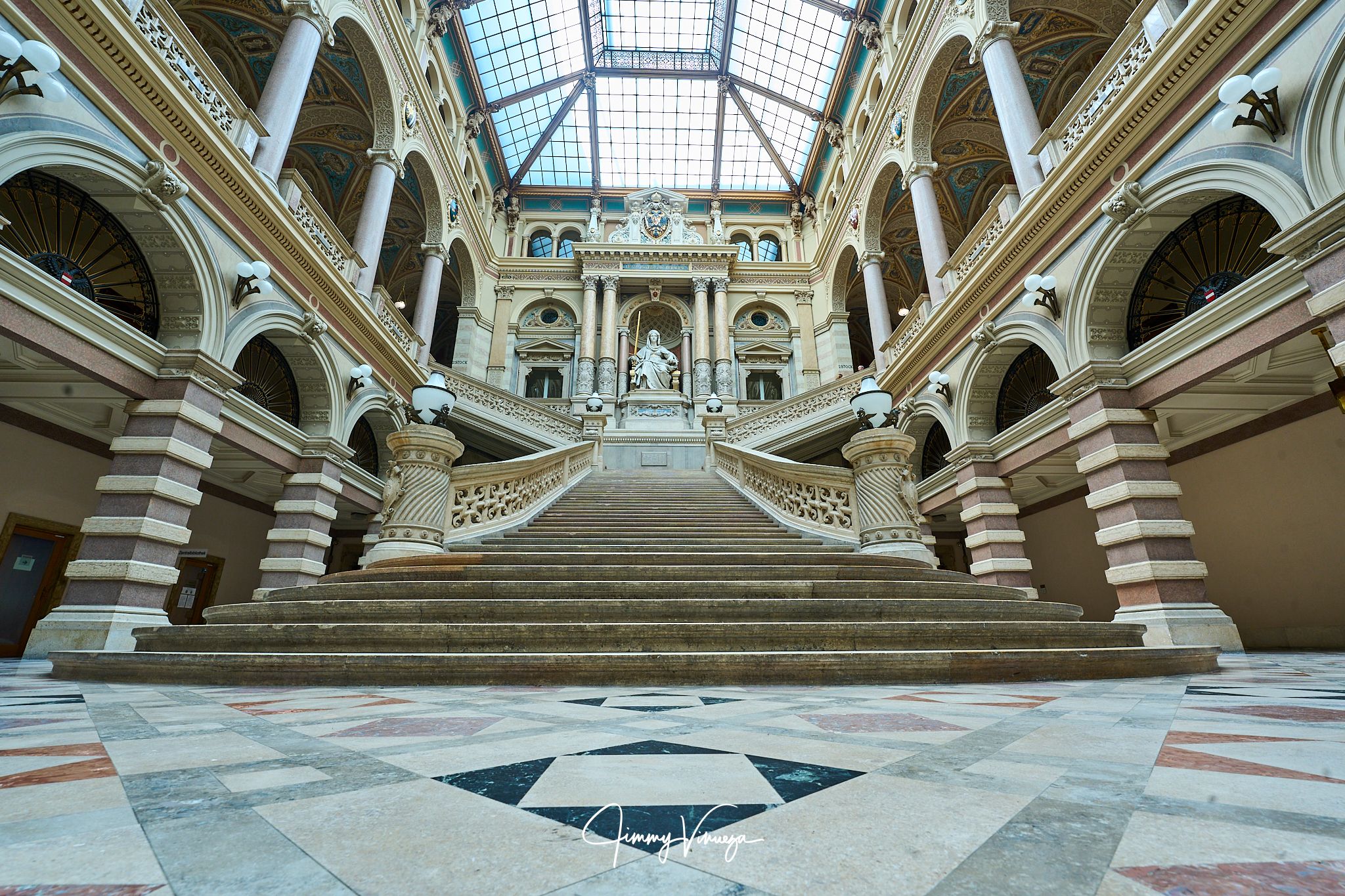 Palace of Justice in Vienna, Austria