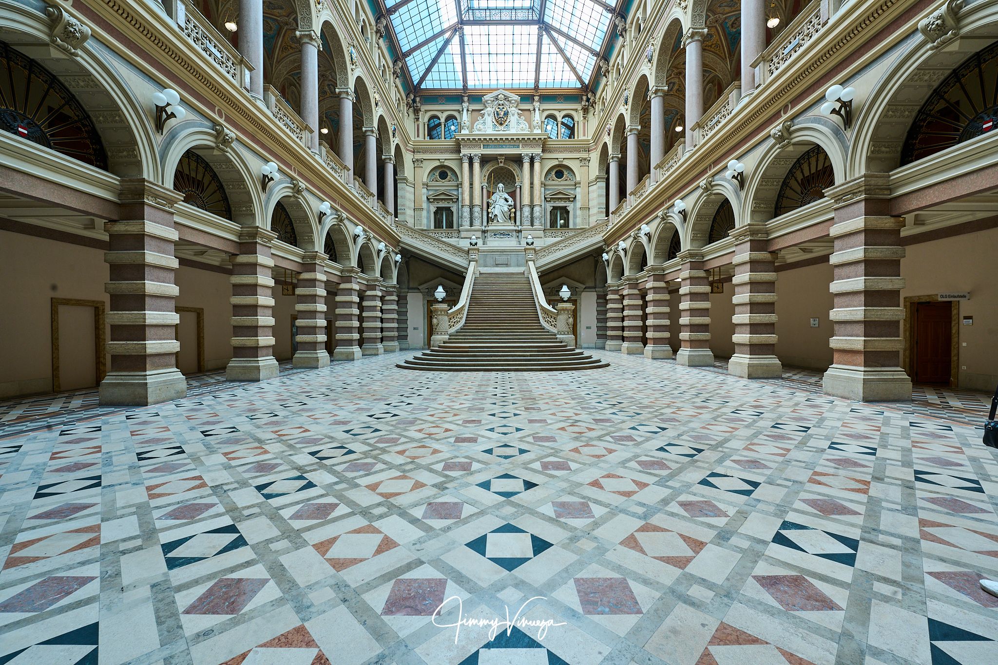 Palace of Justice in Vienna, Austria