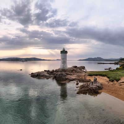 Pano, Punta Palau Lighthouse, Sardinia, Italy