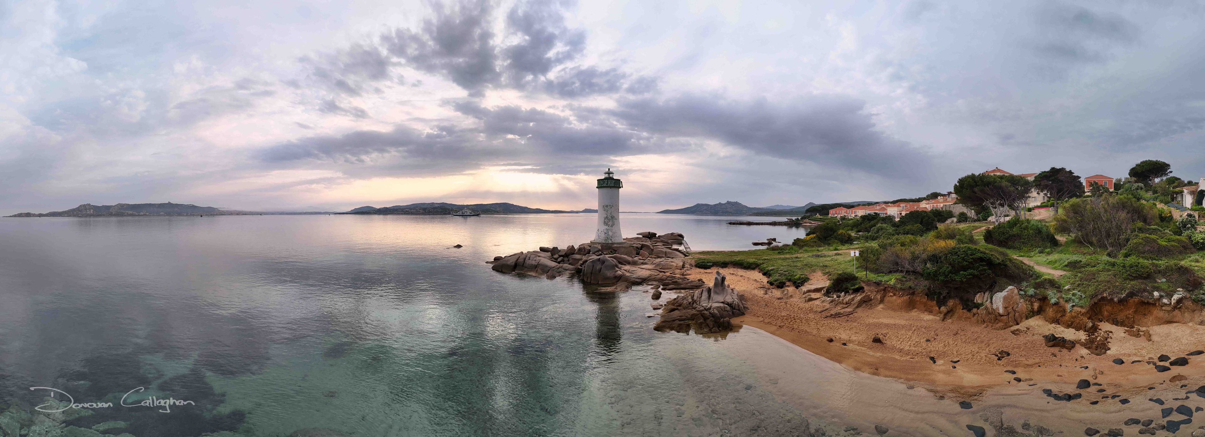 Pano, Punta Palau Lighthouse, Sardinia, Italy