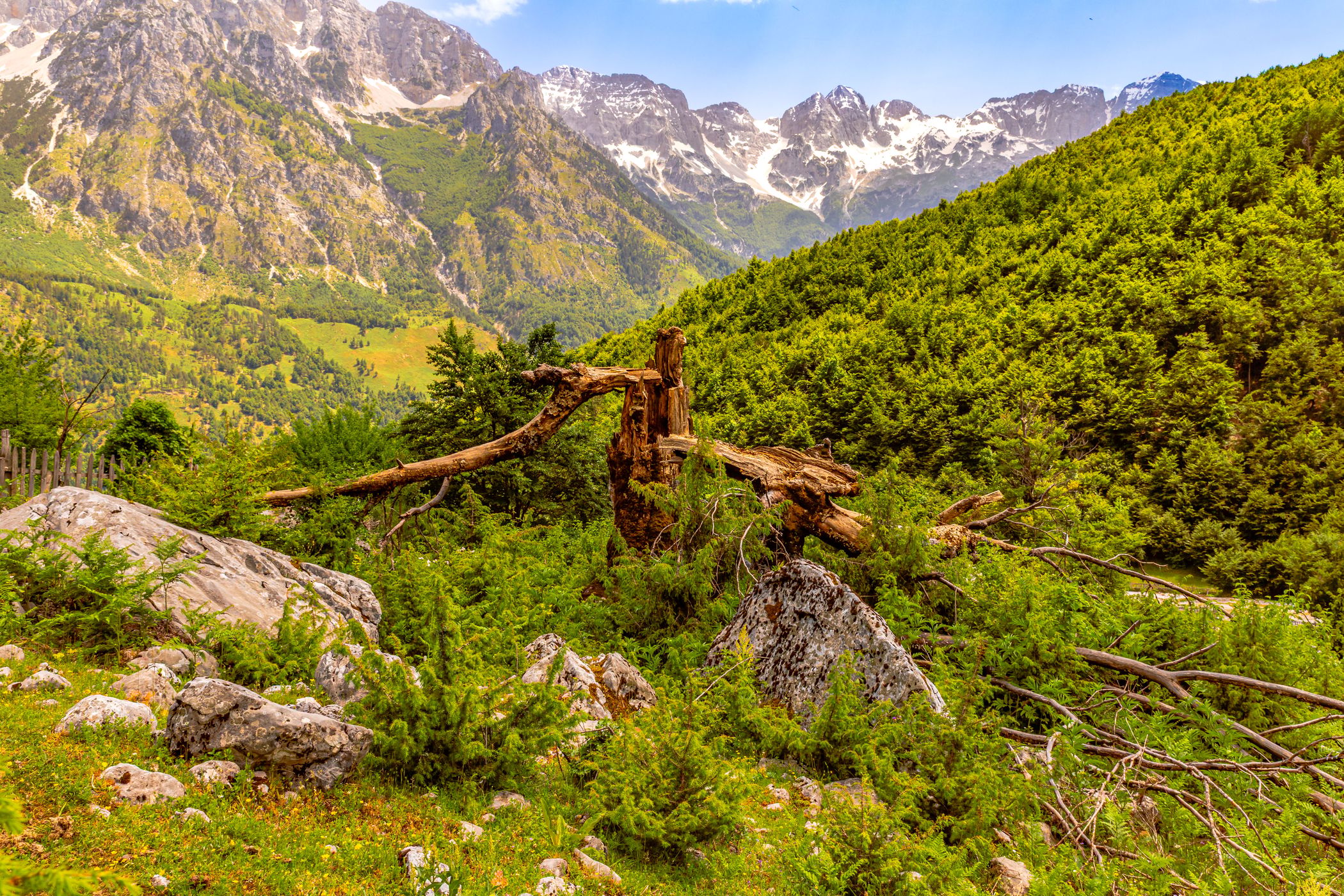 Panoramic hike in Valbona, Albania