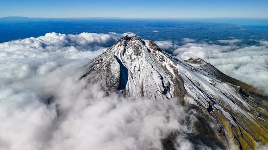 Peak of Mount Taranaki