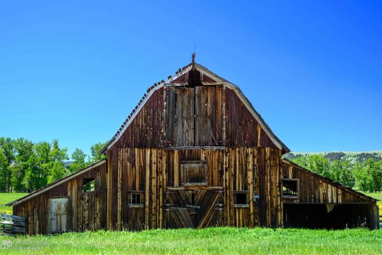 Philipsburg Montana Highway 1 Barn