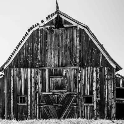 Philipsburg Montana Highway 1 Barn, USA