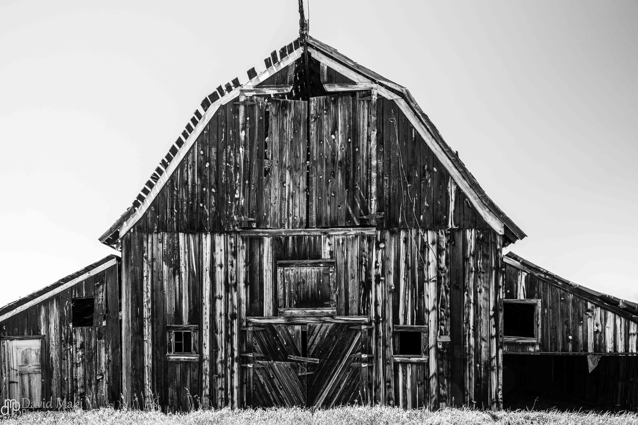 Philipsburg Montana Highway 1 Barn, USA