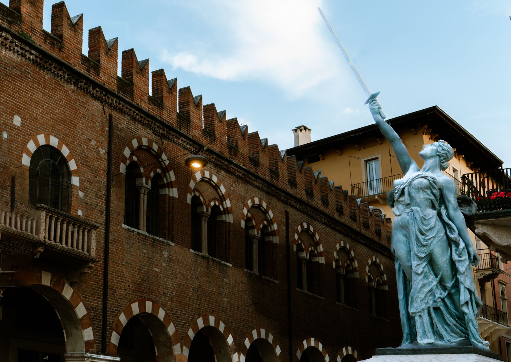 Piazza delle Erbe, Italy
