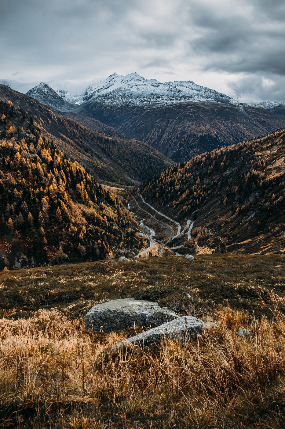 Pont sur le Rhône Viewpoint, Switzerland