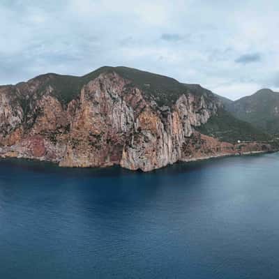 Porto Flavia, Southern Sardinia, Sardinia, Italy