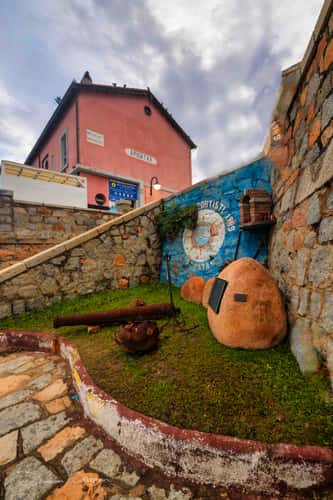 Railway station, Arabatax, Sardinia