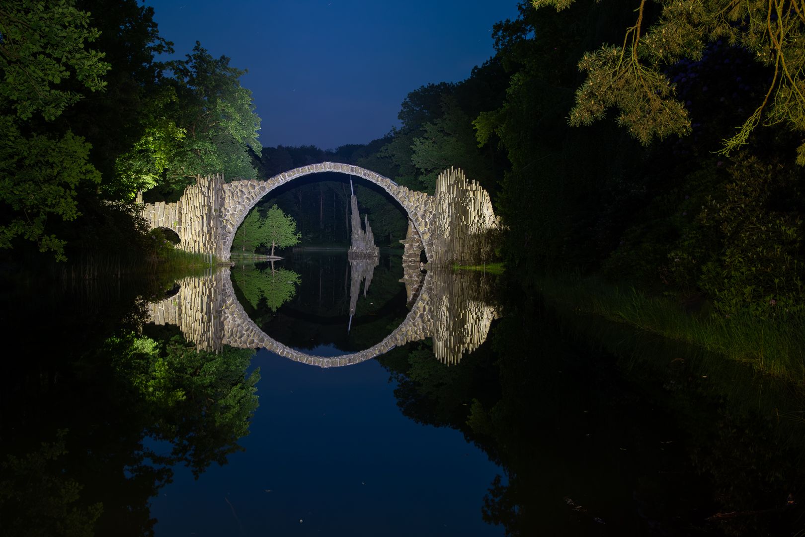 Rakotzbrücke (Devil's Bridge), Germany